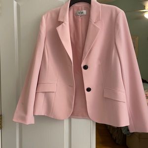 Pale Pink Le Suit Blazer - Size 12